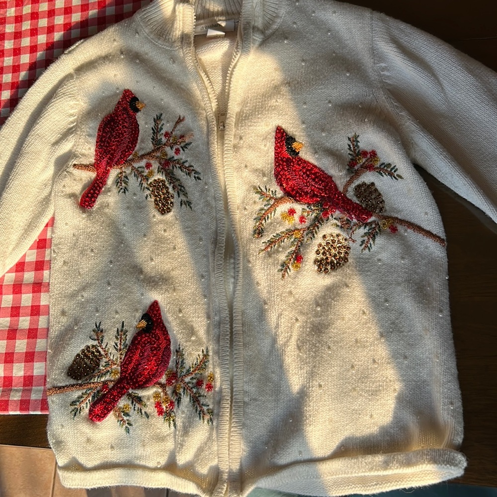 Dress Barn Cardinal Cardigan
